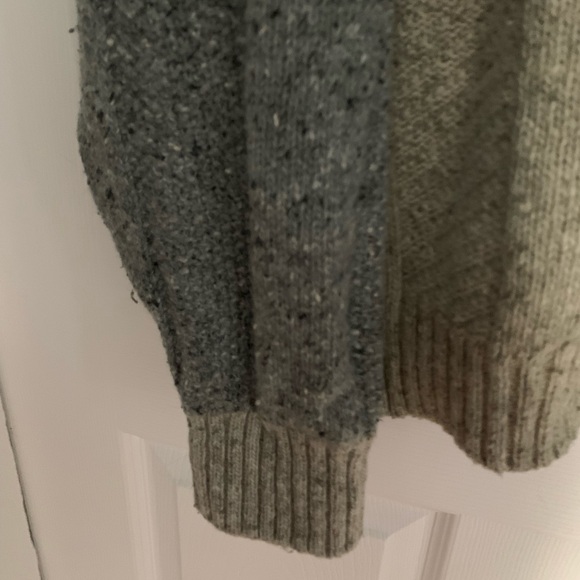 Patchwork wool FALCARO sweater - Picture 10 of 12